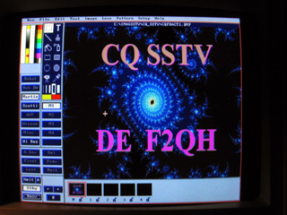 SSTV fractale CQ F2QH