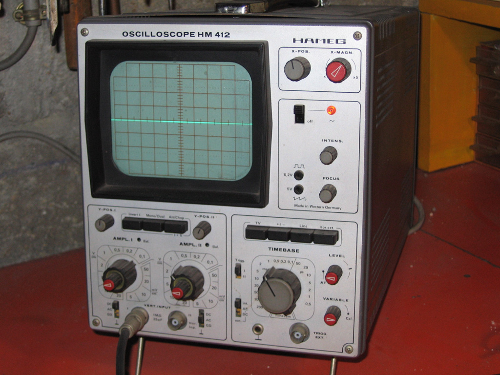oscilloscope hameg HM412